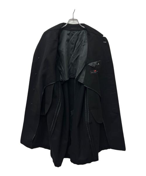 BALENCIAGA（バレンシアガ）BALENCIAGA (バレンシアガ) カシミヤ混コート ブラック サイズ:92A4の古着・服飾アイテム