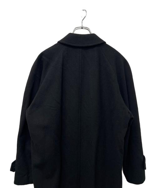 BALENCIAGA（バレンシアガ）BALENCIAGA (バレンシアガ) カシミヤ混コート ブラック サイズ:92A4の古着・服飾アイテム