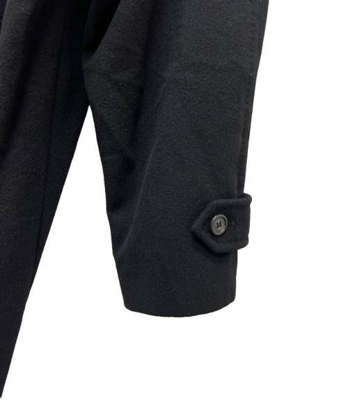 BALENCIAGA（バレンシアガ）BALENCIAGA (バレンシアガ) カシミヤ混コート ブラック サイズ:92A4の古着・服飾アイテム
