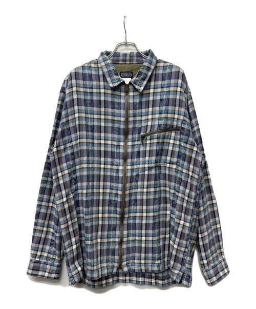 Patagonia（パタゴニア）Patagonia (パタゴニア) RHYTHM LS SHIRT ブルー サイズ:Mの古着・服飾アイテム
