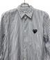 PLAY COMME des GARCONS (プレイコムデギャルソン) 長袖シャツ ブルー サイズ:Ｓ：8000円