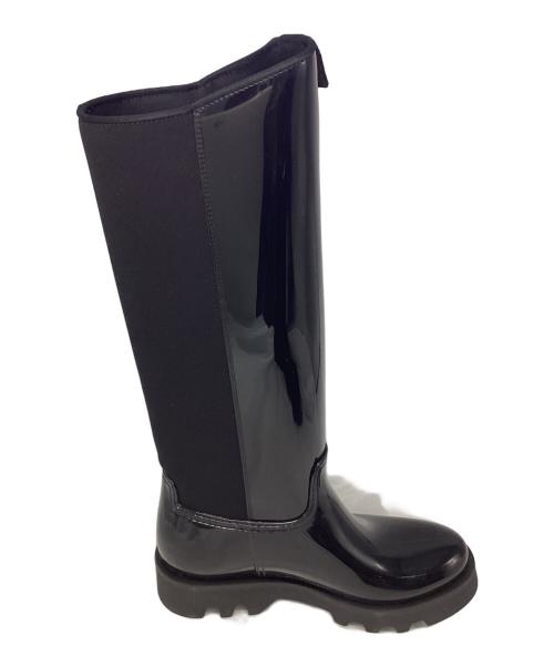 MONCLER（モンクレール）MONCLER (モンクレール) レインブーツ ブラック サイズ:37の古着・服飾アイテム