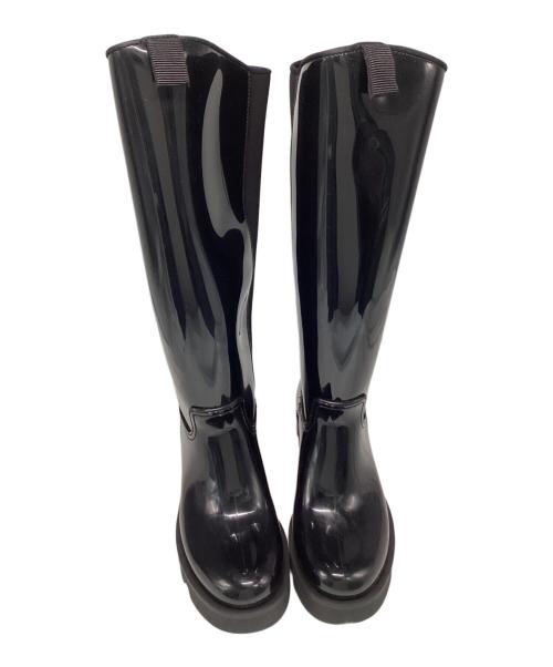 MONCLER（モンクレール）MONCLER (モンクレール) レインブーツ ブラック サイズ:37の古着・服飾アイテム