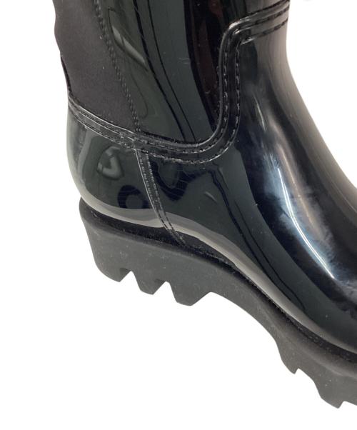 MONCLER（モンクレール）MONCLER (モンクレール) レインブーツ ブラック サイズ:37の古着・服飾アイテム