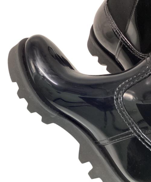 MONCLER（モンクレール）MONCLER (モンクレール) レインブーツ ブラック サイズ:37の古着・服飾アイテム