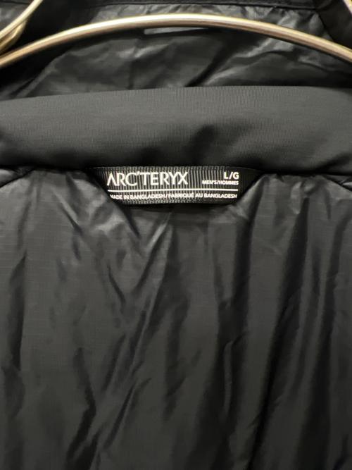 ARC'TERYX（アークテリクス）ARC'TERYX (アークテリクス) ATOM AR JACKET ブラック サイズ:Ｌの古着・服飾アイテム