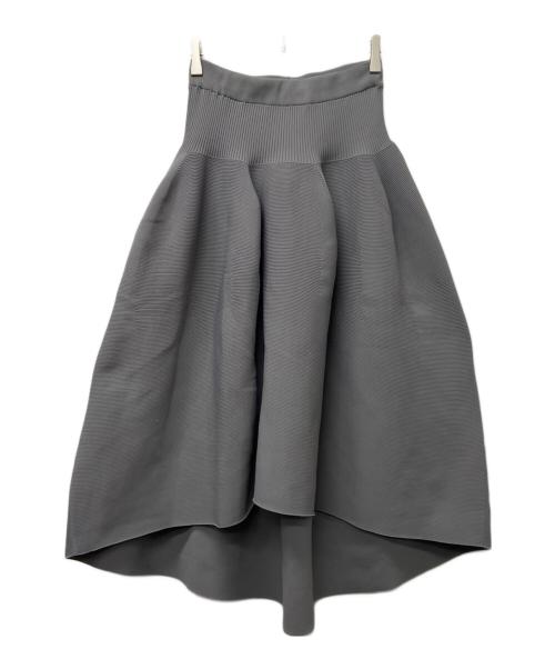 CFCL（シーエフシーエル）CFCL (シーエフシーエル) POTTERY ROUNDED HEM SKIRT グレー サイズ:１の古着・服飾アイテム