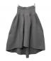 CFCL（シーエフシーエル）の古着「POTTERY ROUNDED HEM SKIRT」｜グレー