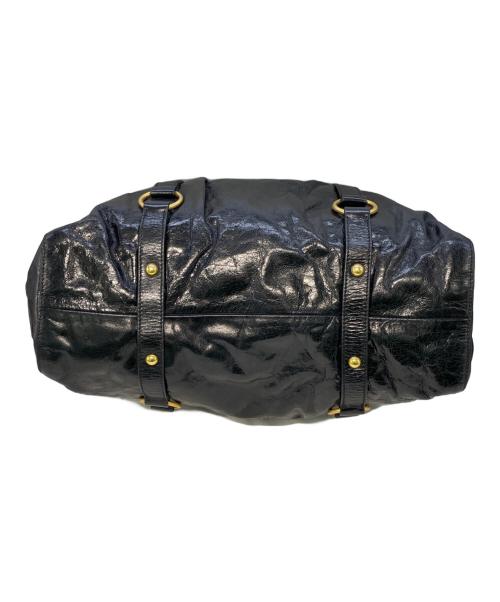 MIU MIU（ミュウミュウ）MIU MIU (ミュウミュウ) トートバッグ ブラックの古着・服飾アイテム