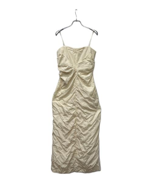 CLANE（クラネ）CLANE (クラネ) キャミソールワンピース ベージュ サイズ:１の古着・服飾アイテム