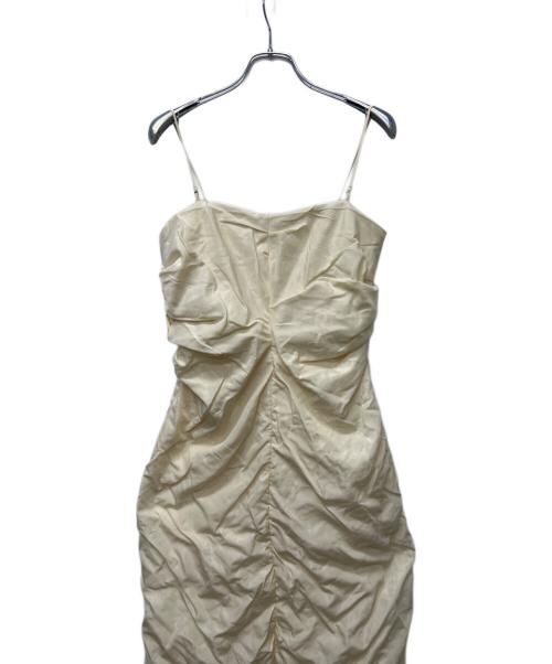 CLANE（クラネ）CLANE (クラネ) キャミソールワンピース ベージュ サイズ:１の古着・服飾アイテム