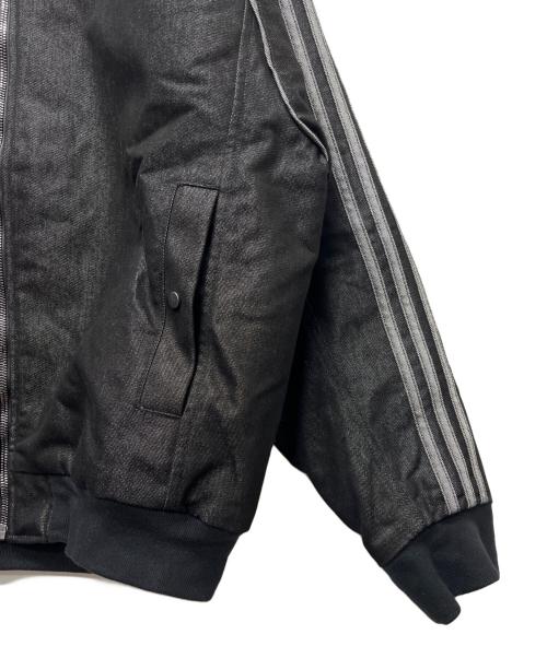 adidas（アディダス）adidas (アディダス) デニムジャケット グレー サイズ:Mの古着・服飾アイテム