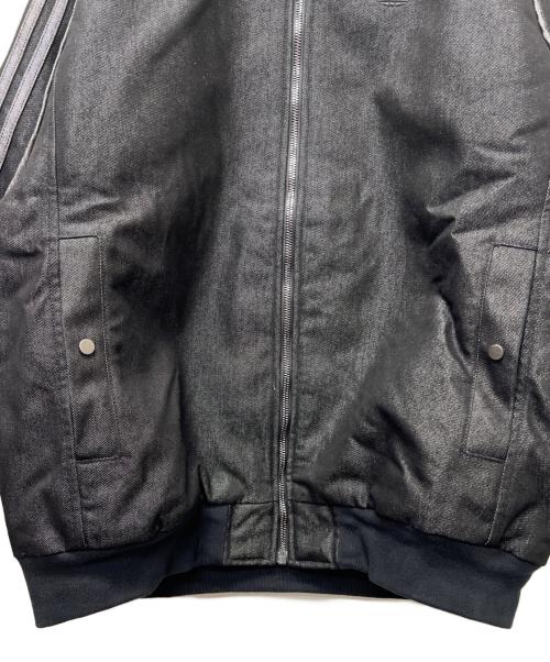 adidas（アディダス）adidas (アディダス) デニムジャケット グレー サイズ:Mの古着・服飾アイテム