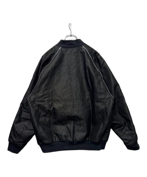 adidas（アディダス）adidas (アディダス) デニムジャケット グレー サイズ:Mの古着・服飾アイテム