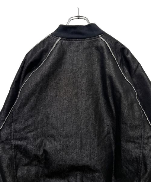 adidas（アディダス）adidas (アディダス) デニムジャケット グレー サイズ:Mの古着・服飾アイテム