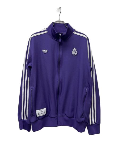 adidas（アディダス）adidas (アディダス) トラックジャケット パープル サイズ:2XLの古着・服飾アイテム