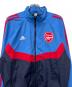 adidas (アディダス) ナイロンジャケット ブルー×レッド サイズ:ＸＬ：6000円