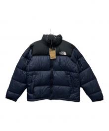 THE NORTH FACE（ザ ノース フェイス）の古着「ヌプシショートダウンジャケット」｜ブラック×ネイビー