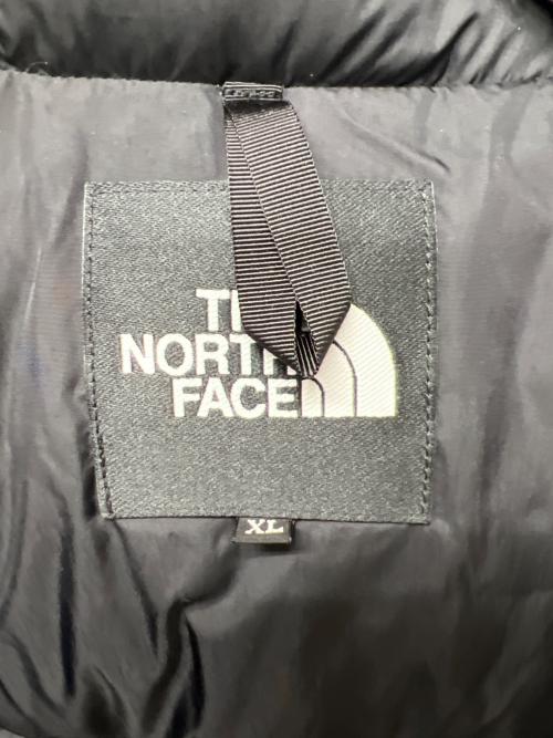 THE NORTH FACE（ザ ノース フェイス）THE NORTH FACE (ザ ノース フェイス) ヌプシショートダウンジャケット ブラック×ネイビー サイズ:ＸＬの古着・服飾アイテム