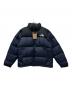 THE NORTH FACE（ザ ノース フェイス）の古着「ヌプシショートダウンジャケット」｜ブラック×ネイビー