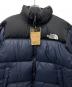 THE NORTH FACE (ザ ノース フェイス) ヌプシショートダウンジャケット ブラック×ネイビー サイズ:ＸＬ：30000円