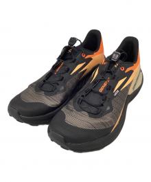 SALOMON（サロモン）の古着「スニーカー」｜ブラック×オレンジ
