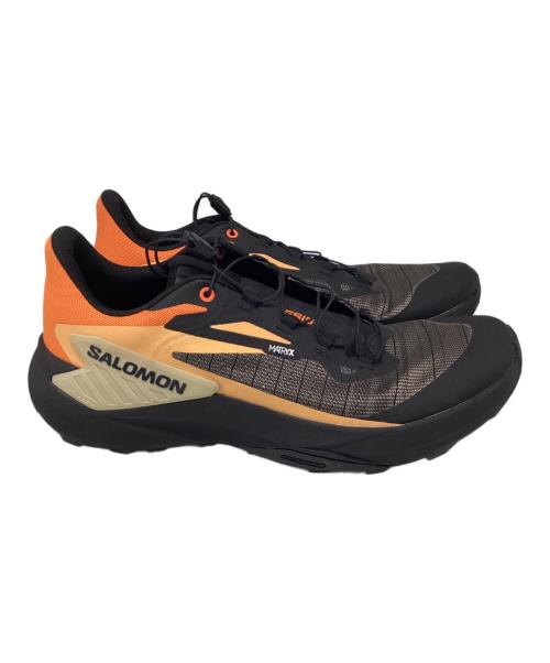 SALOMON（サロモン）SALOMON (サロモン) スニーカー ブラック×オレンジ サイズ:JP27.5の古着・服飾アイテム