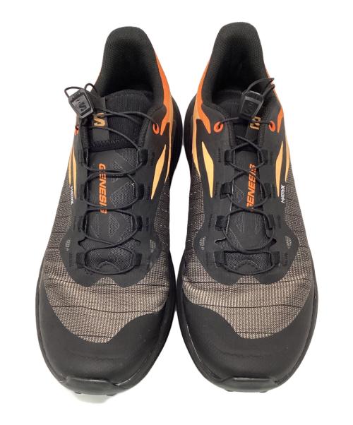 SALOMON（サロモン）SALOMON (サロモン) スニーカー ブラック×オレンジ サイズ:JP27.5の古着・服飾アイテム