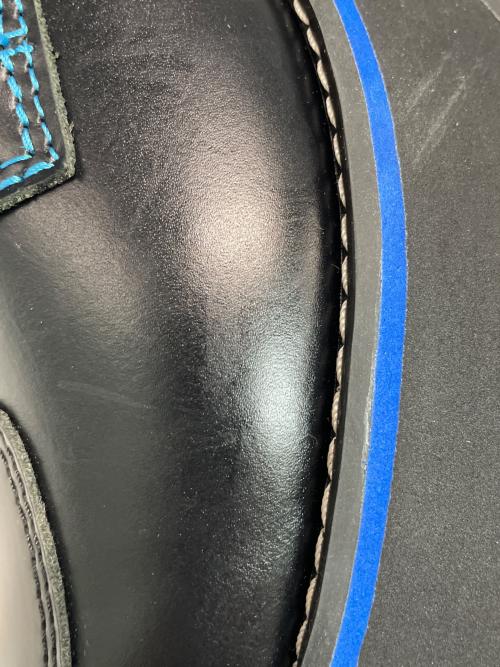 WILD WING（ワイルドウィング）WILD WING (ワイルドウィング) 厚底ブーツ ブラック×ブルー サイズ:28.0の古着・服飾アイテム