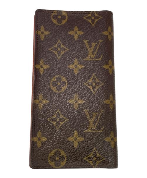 LOUIS VUITTON（ルイ ヴィトン）LOUIS VUITTON (ルイ ヴィトン) ポルト・カルト・クレディ ブラウンの古着・服飾アイテム