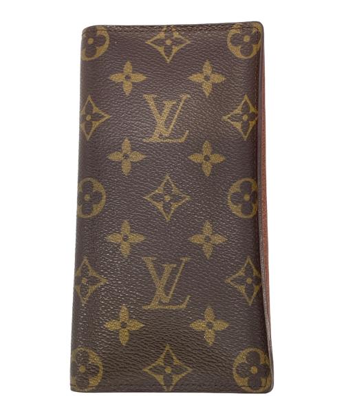 LOUIS VUITTON（ルイ ヴィトン）LOUIS VUITTON (ルイ ヴィトン) ポルト・カルト・クレディ ブラウンの古着・服飾アイテム