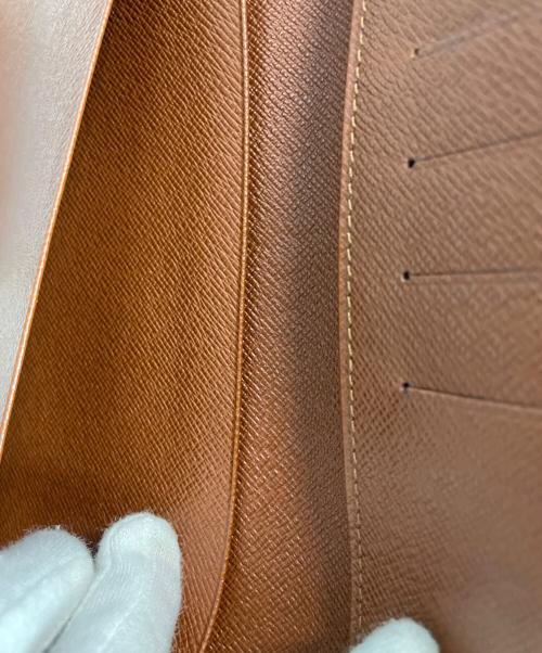 LOUIS VUITTON（ルイ ヴィトン）LOUIS VUITTON (ルイ ヴィトン) ポルト・カルト・クレディ ブラウンの古着・服飾アイテム