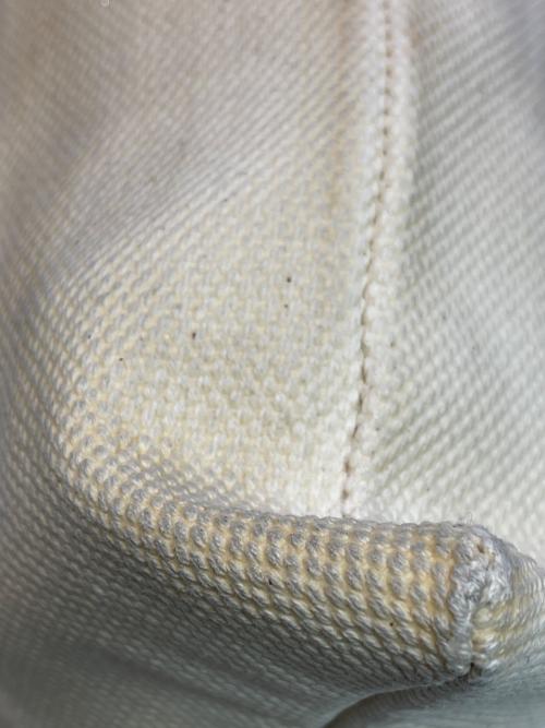 JIL SANDER+（ジルサンダープラス）JIL SANDER+ (ジルサンダープラス) 巾着バッグ アイボリー×ブラックの古着・服飾アイテム