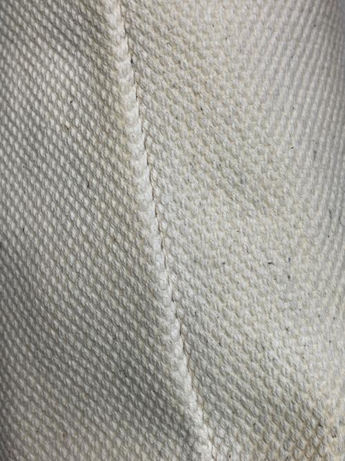 JIL SANDER+（ジルサンダープラス）JIL SANDER+ (ジルサンダープラス) 巾着バッグ アイボリー×ブラックの古着・服飾アイテム