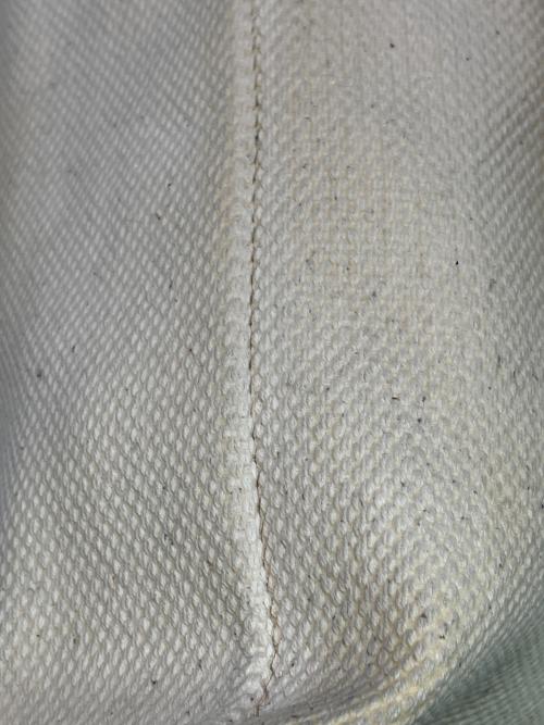 JIL SANDER+（ジルサンダープラス）JIL SANDER+ (ジルサンダープラス) 巾着バッグ アイボリー×ブラックの古着・服飾アイテム