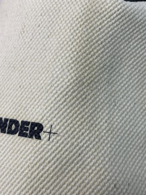 JIL SANDER+（ジルサンダープラス）JIL SANDER+ (ジルサンダープラス) 巾着バッグ アイボリー×ブラックの古着・服飾アイテム
