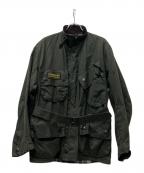 Barbourバブアー）の古着「インターナショナル オイルドジャケット」｜オリーブ