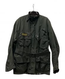 Barbour（バブアー）の古着「インターナショナル オイルドジャケット」｜オリーブ