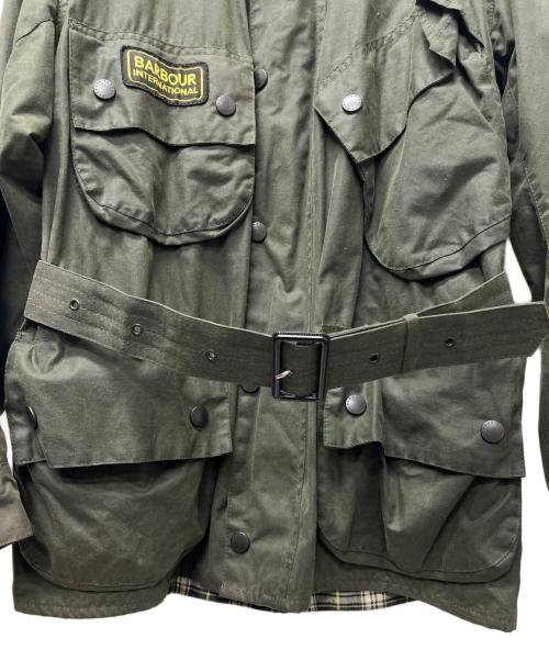Barbour（バブアー）Barbour (バブアー) インターナショナル オイルドジャケット オリーブ サイズ:記載なしの古着・服飾アイテム