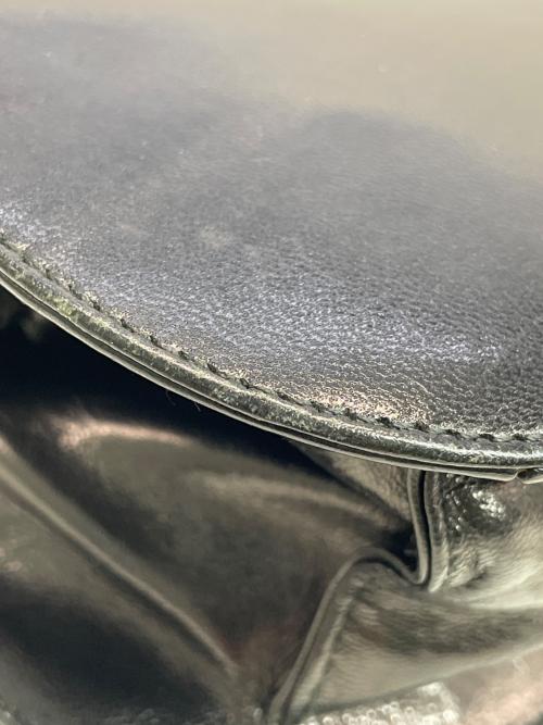 PRADA（プラダ）PRADA (プラダ) がま口 プラチェーンショルダーバッグ ブラックの古着・服飾アイテム