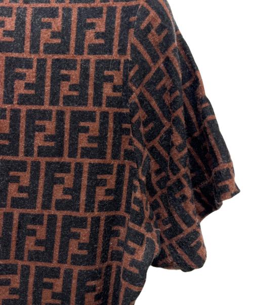 FENDI（フェンディ）FENDI (フェンディ) 半袖カットソー ブラウン サイズ:Ｌの古着・服飾アイテム