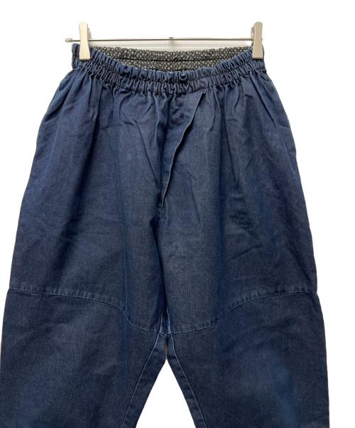 homspun（ホームスパン）homspun (ホームスパン) イージーパンツ ブルー サイズ:Mの古着・服飾アイテム