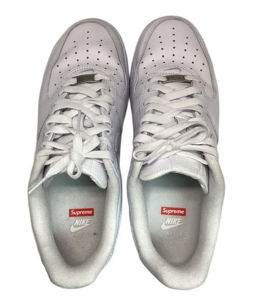 NIKE（ナイキ）NIKE (ナイキ) SUPREME (シュプリーム) スニーカー ホワイト サイズ:26.5cm （US 8.5）の古着・服飾アイテム