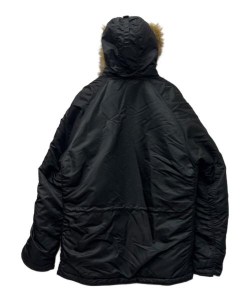 ALPHA INDUSTRIES（アルファインダストリーズ）ALPHA INDUSTRIES (アルファインダストリーズ) N-3Bフライトジャケット ブラック サイズ:Ｓの古着・服飾アイテム