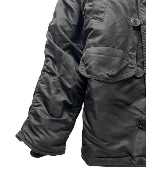 ALPHA INDUSTRIES（アルファインダストリーズ）ALPHA INDUSTRIES (アルファインダストリーズ) N-3Bフライトジャケット ブラック サイズ:Ｓの古着・服飾アイテム