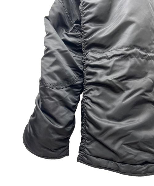 ALPHA INDUSTRIES（アルファインダストリーズ）ALPHA INDUSTRIES (アルファインダストリーズ) N-3Bフライトジャケット ブラック サイズ:Ｓの古着・服飾アイテム