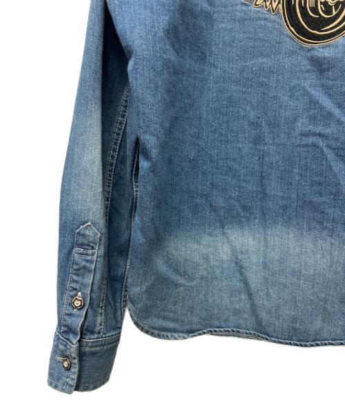 VANSON（バンソン）VANSON (バンソン) FELiX (フィリックス) デニムシャツ インディゴ サイズ:Mの古着・服飾アイテム