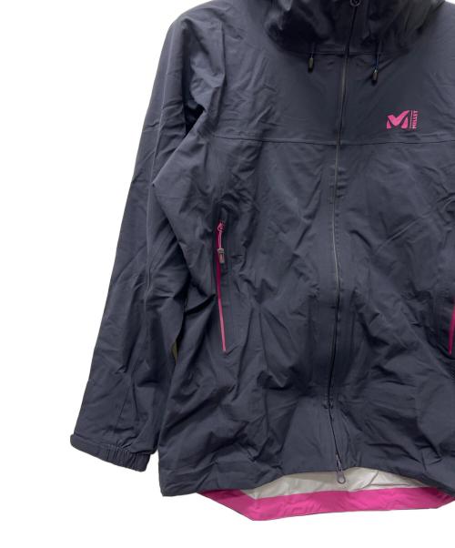 MILLET（ミレー）MILLET (ミレー) マウンテンパーカー ネイビー×ピンク サイズ:Ｓの古着・服飾アイテム