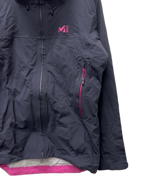 MILLET（ミレー）MILLET (ミレー) マウンテンパーカー ネイビー×ピンク サイズ:Ｓの古着・服飾アイテム