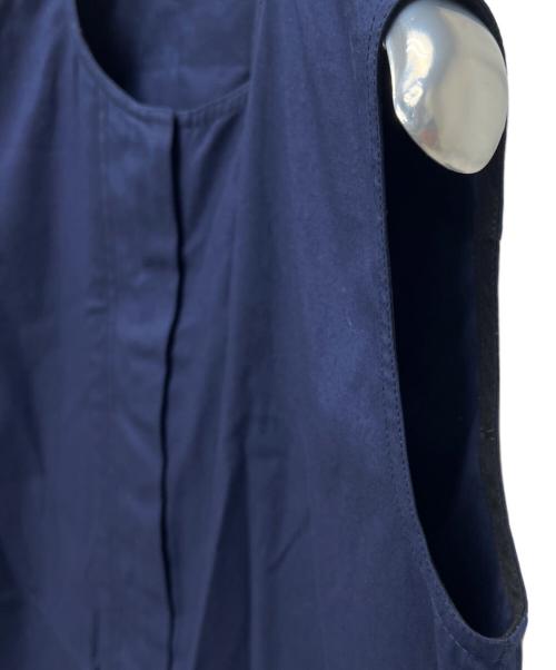 CELINE（セリーヌ）CELINE (セリーヌ) ノースリーブワンピース ネイビー サイズ:３４の古着・服飾アイテム